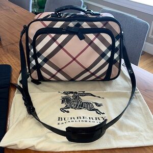 Authentic Burberry diaper bag